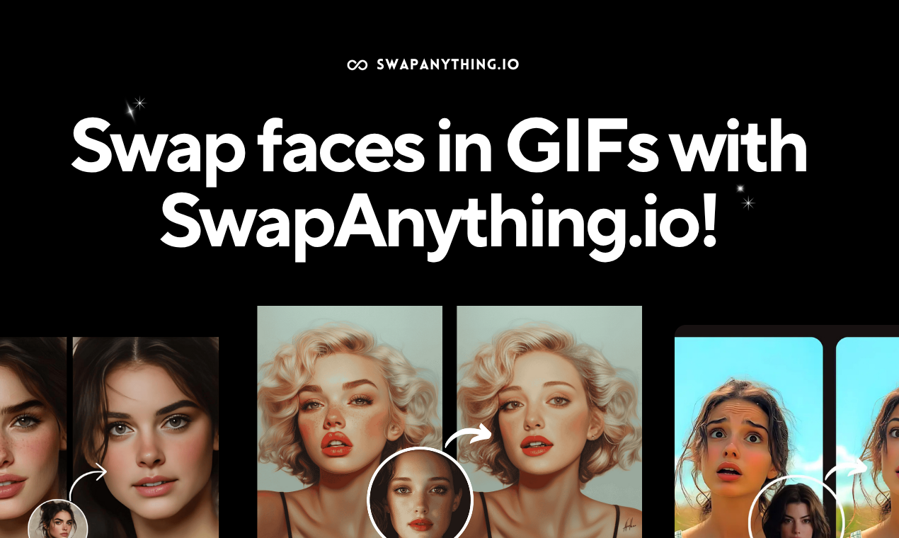 swapanything.io- ai gif臉交換 - 一鍵交換GIF中的面孔 - 不需要編輯技能 media 2