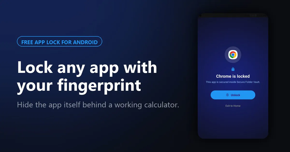 Secure Folder and App Locker gallery image