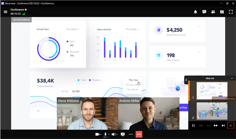 Secumeet screenshot 3
