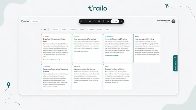 Trailo - AI Trip Planner & Organizer screenshot 8