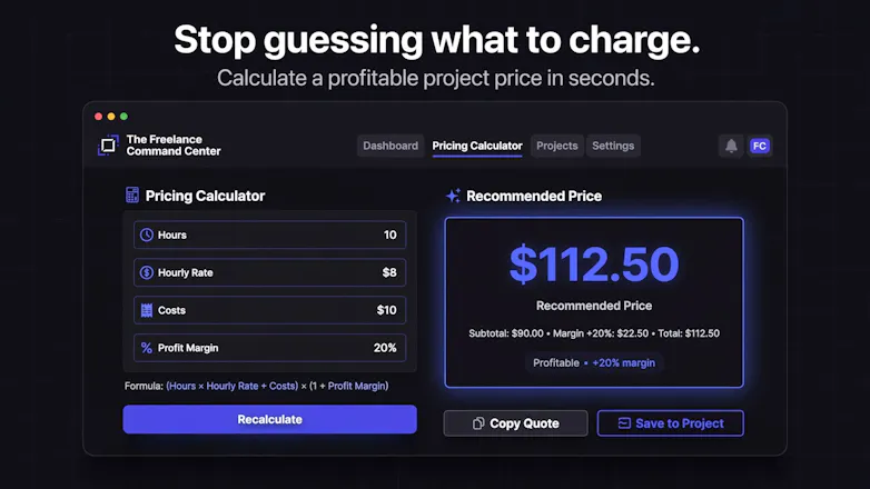 The Freelance Command Center gallery image