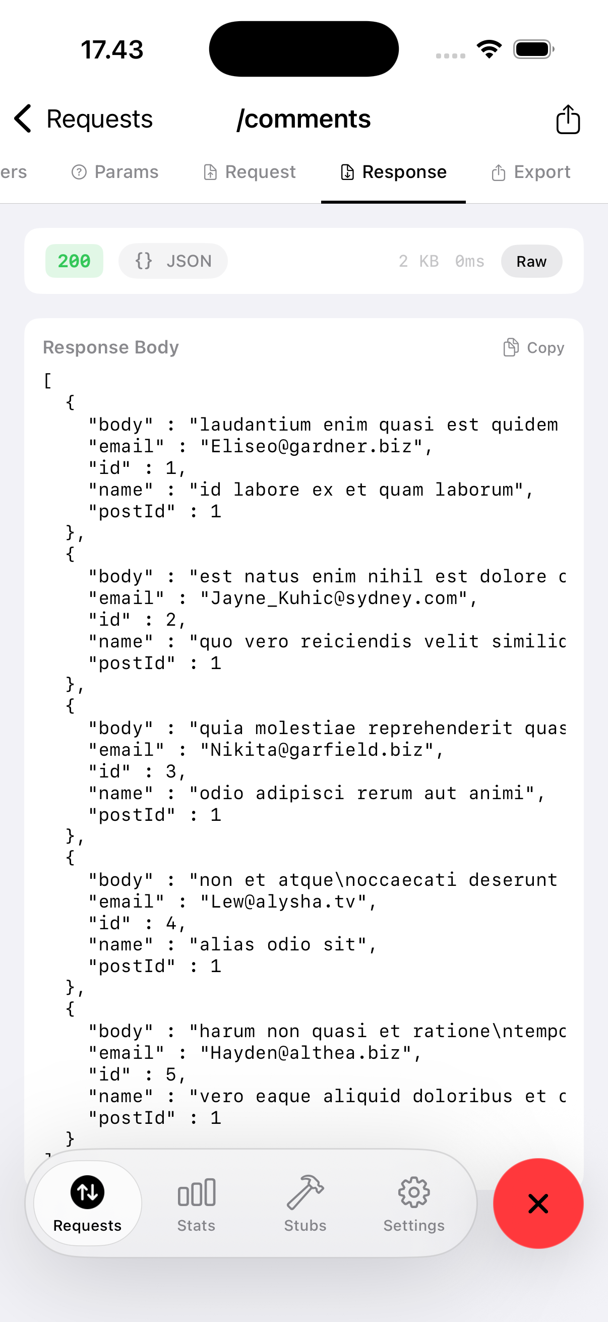 Inspectly — HTTP Inspector for iOS