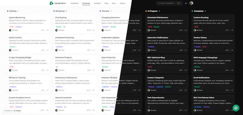 Upwip screenshot 2