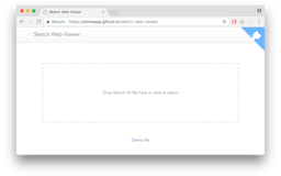 Web viewer for Sketch media 2