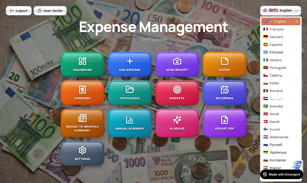 Tidy Expenses gallery image