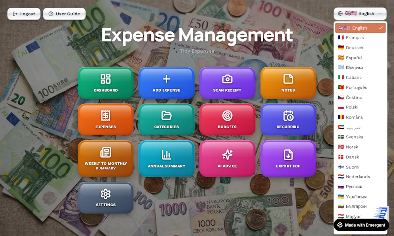 Tidy Expenses screenshot 7