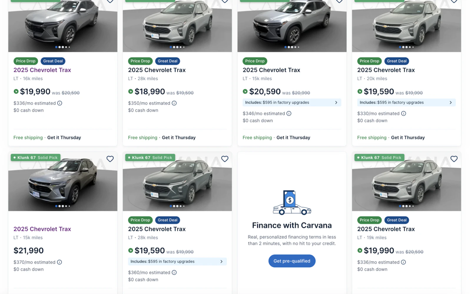 Klunk – Reliability Scores for Used Cars screenshot 2