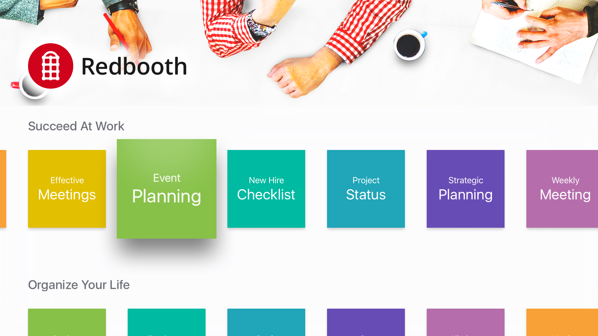 Redbooth for Apple TV gallery image