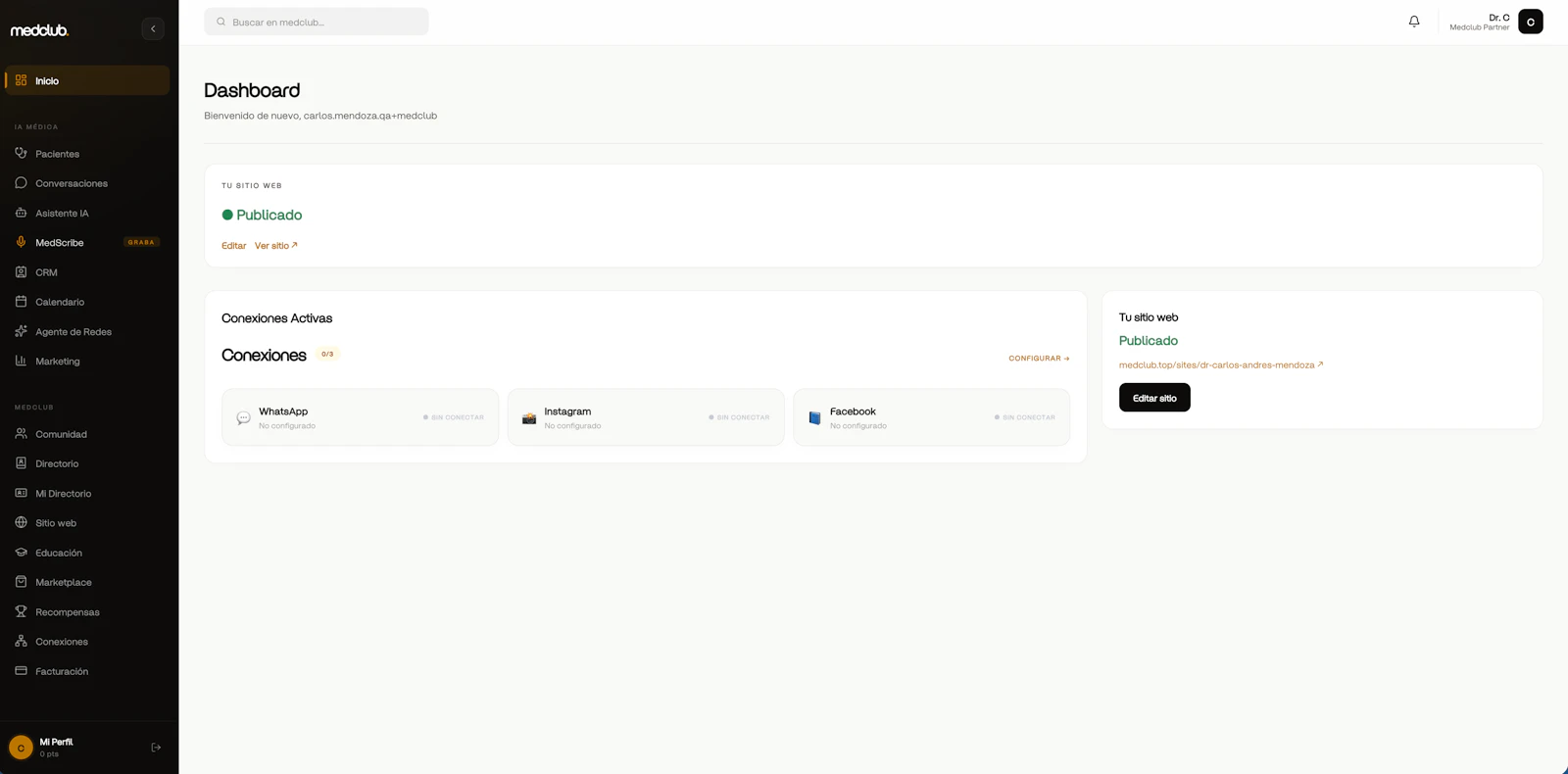 Medclub screenshot 2