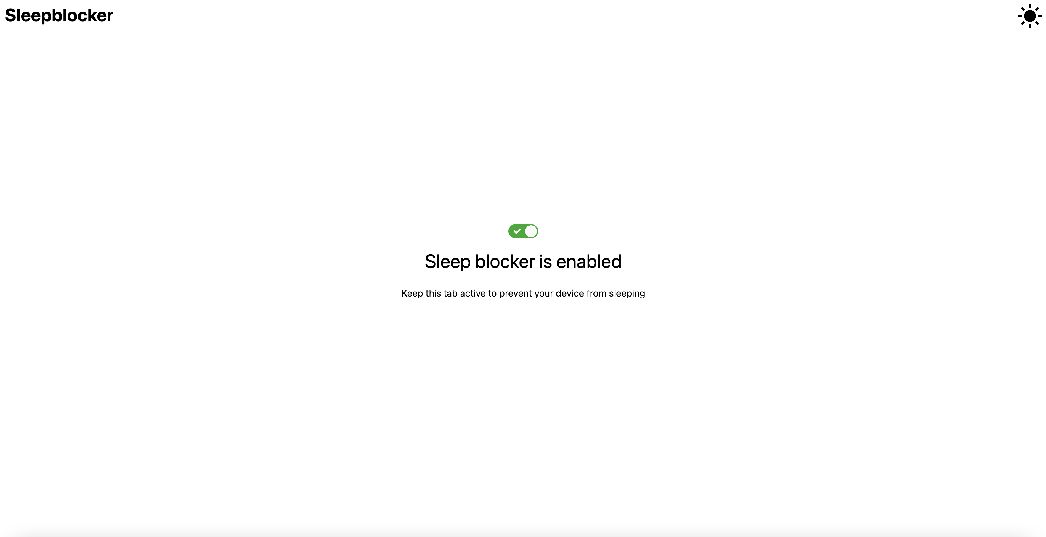 Sleepblocker gallery image