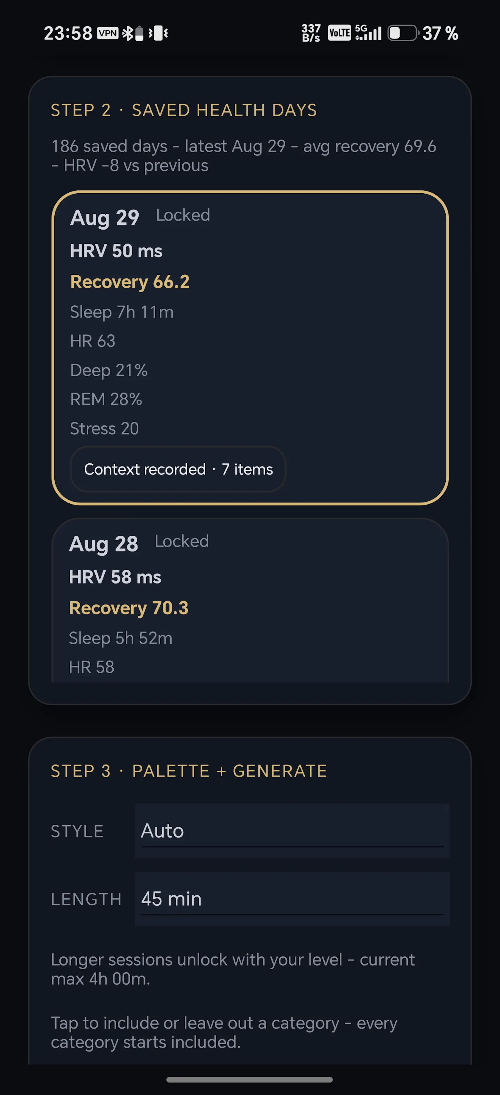 Praenox Aurum for Android screenshot 3
