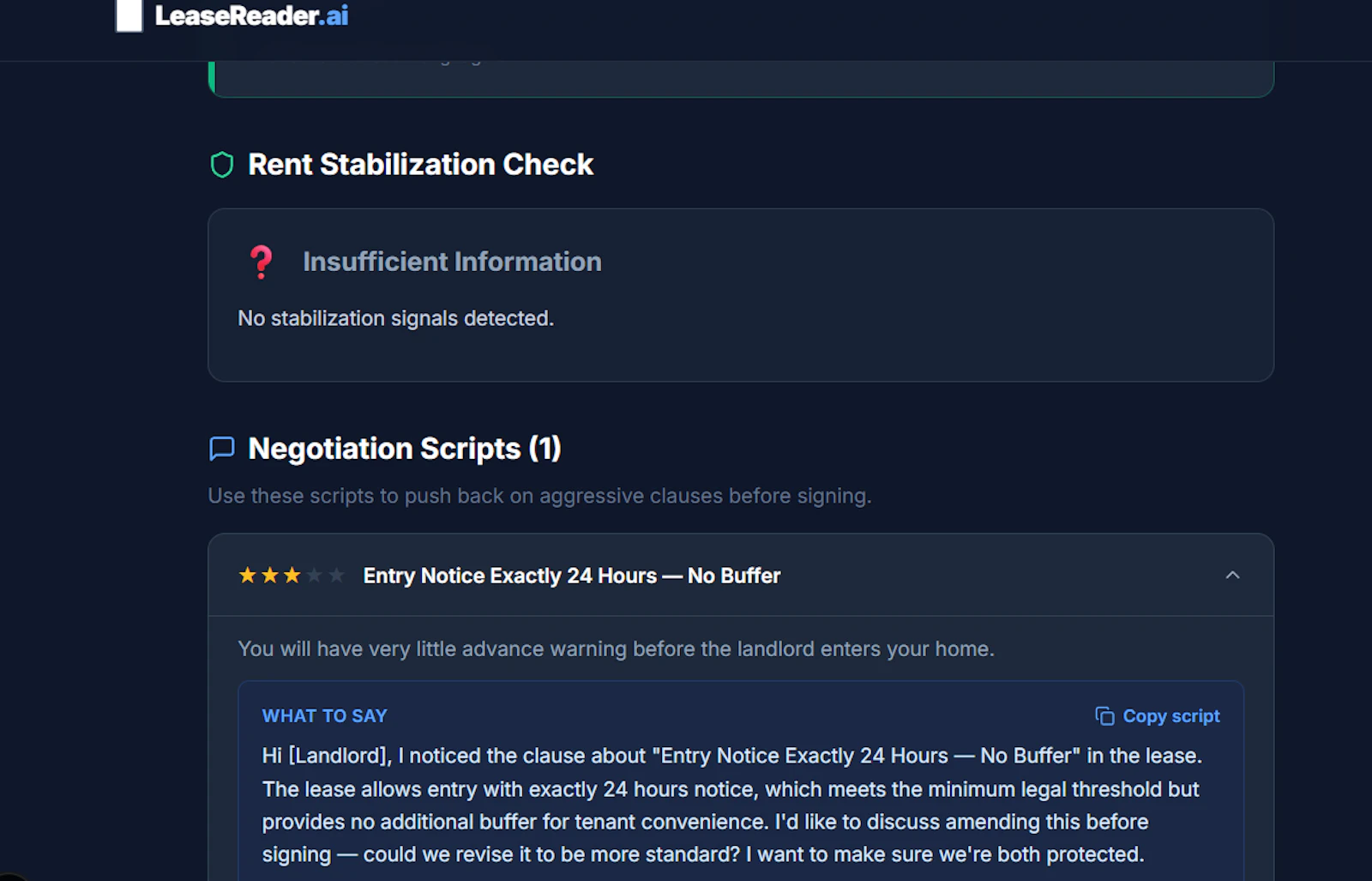 LeaseReader-ai screenshot 1