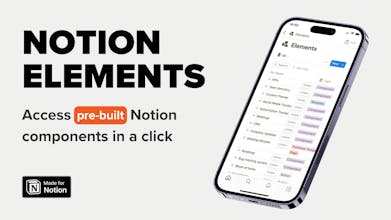 Notion Elements gallery image