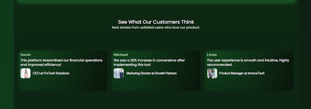 BubbSell CRM Landing Page gallery image