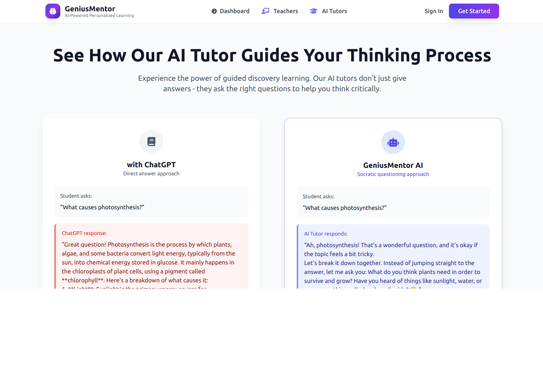 Geniusmentor AI gallery image