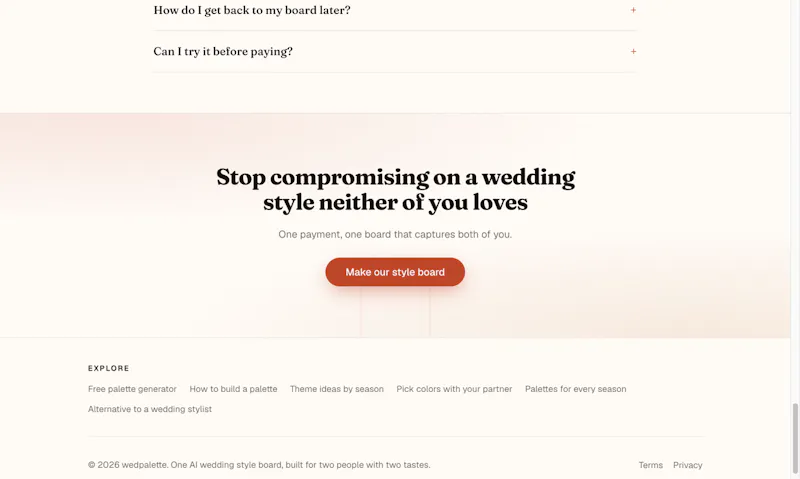 wedpalette screenshot 3