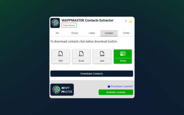Wappmaster Contact Extractor media 4