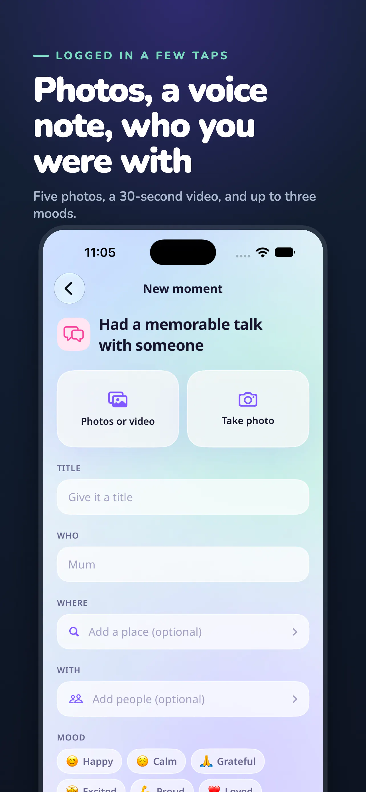 Nowadays - Log Moments gallery image
