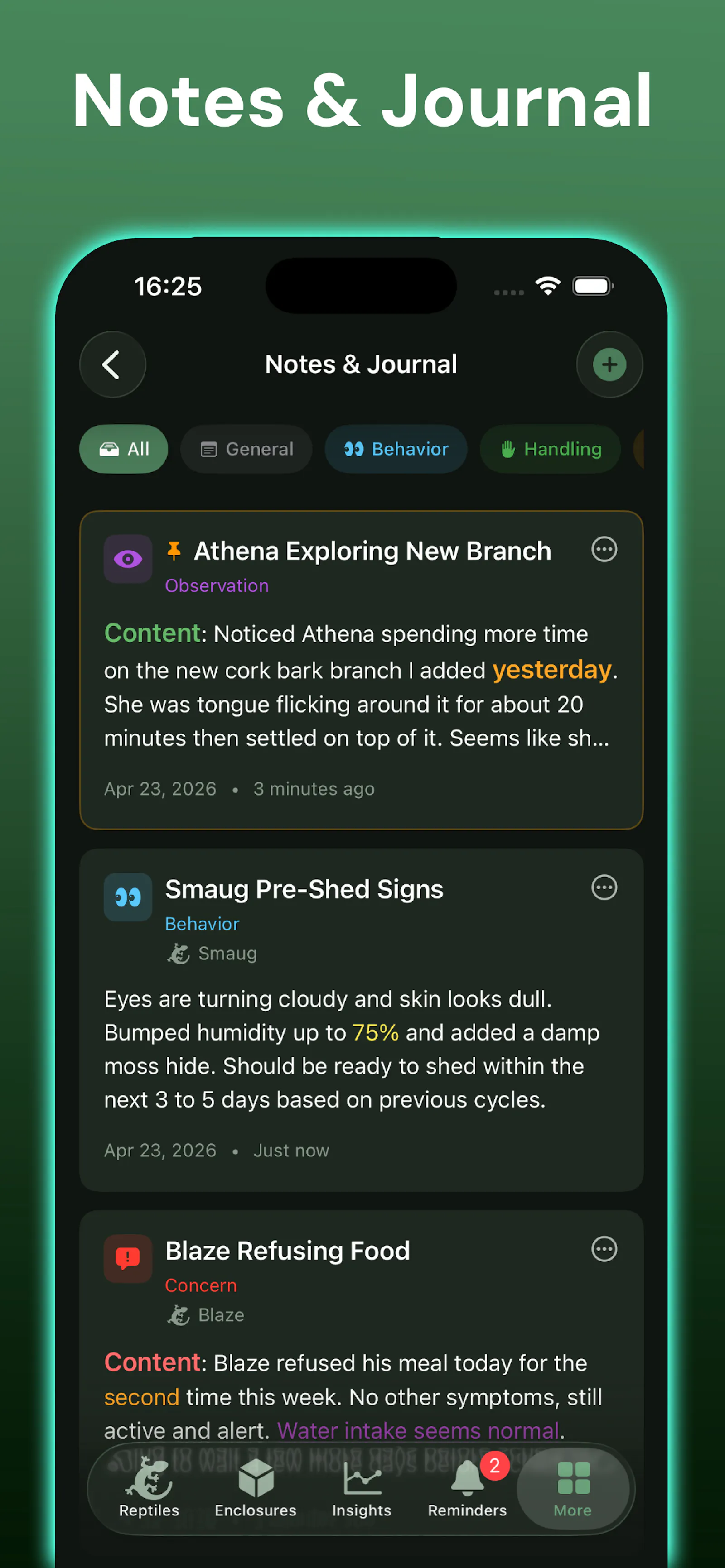Exotic Reptile Care screenshot 11