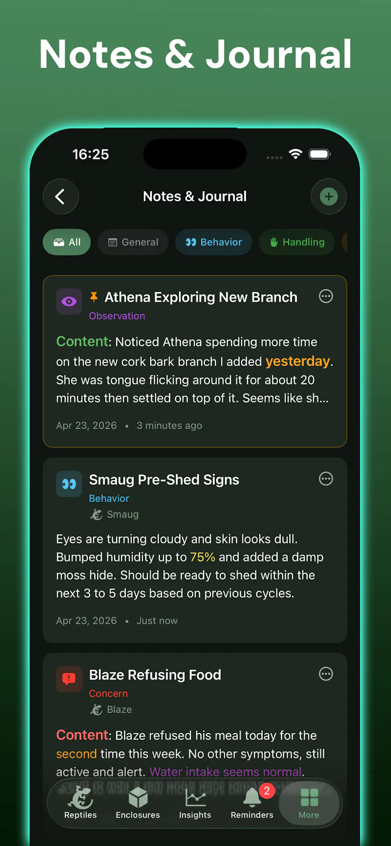 Exotic Reptile Care screenshot 11