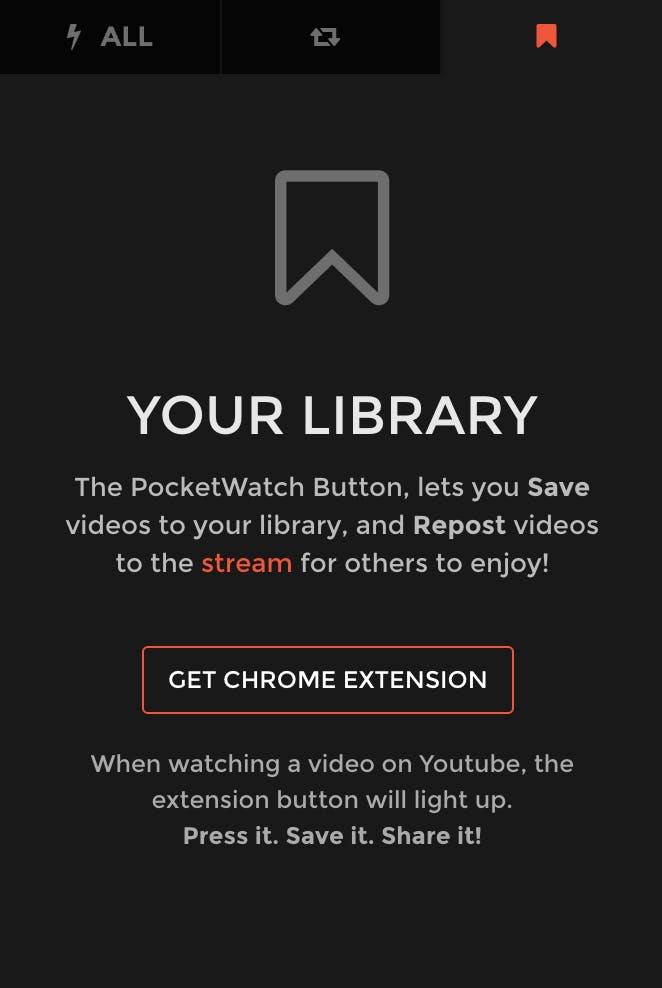 PocketWatch - Curate your own video stream with content from Subreddits and Youtube. media 2