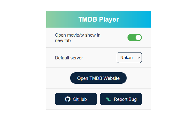 TMDB -speler media 7