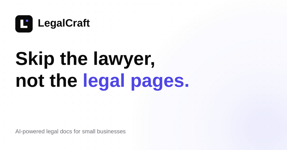 LegalCraft gallery image