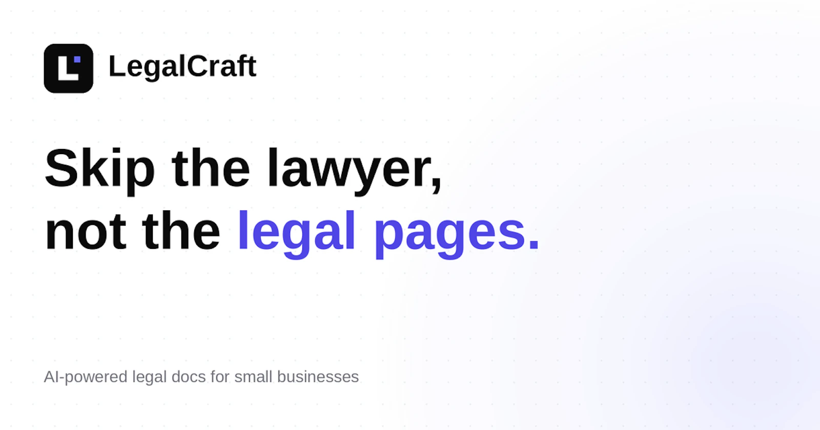 LegalCraft screenshot 2