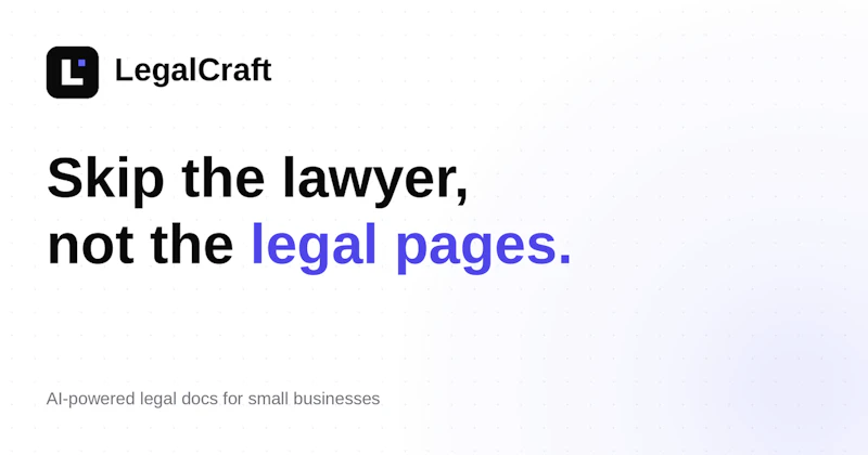 LegalCraft screenshot 2
