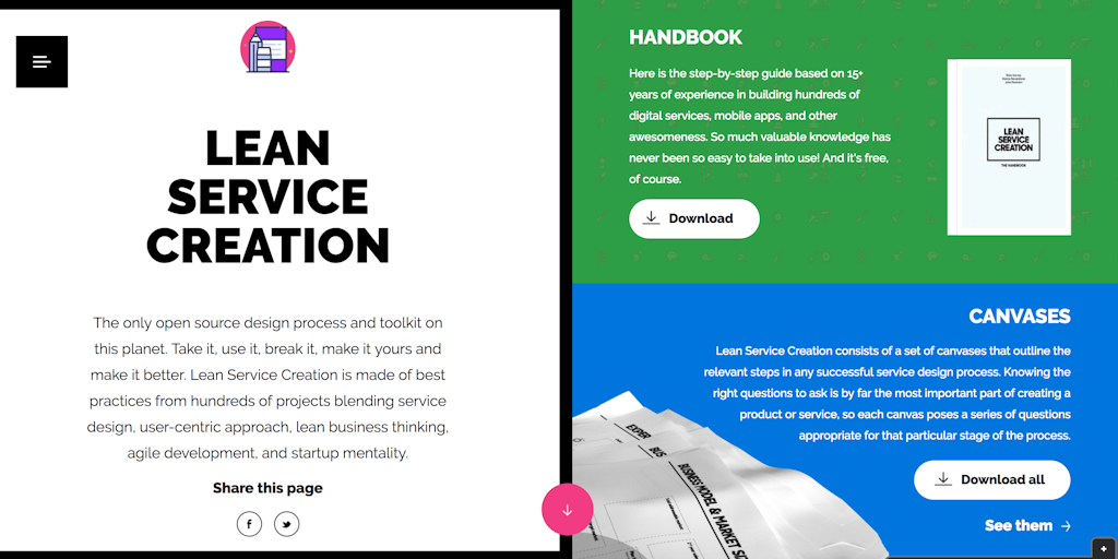 Lean Service Creation Image