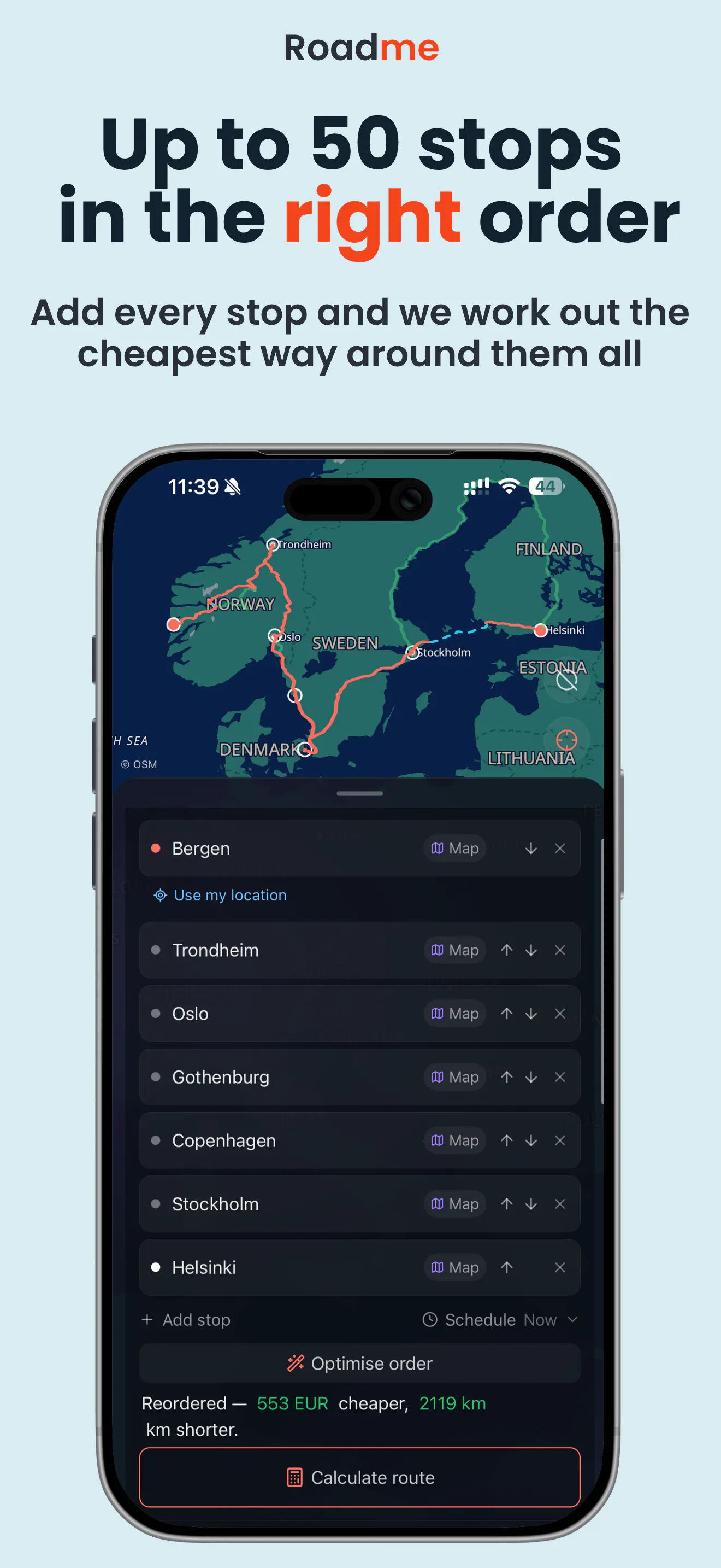 Road.me: Fuel, Toll & Ferry Calculator gallery image