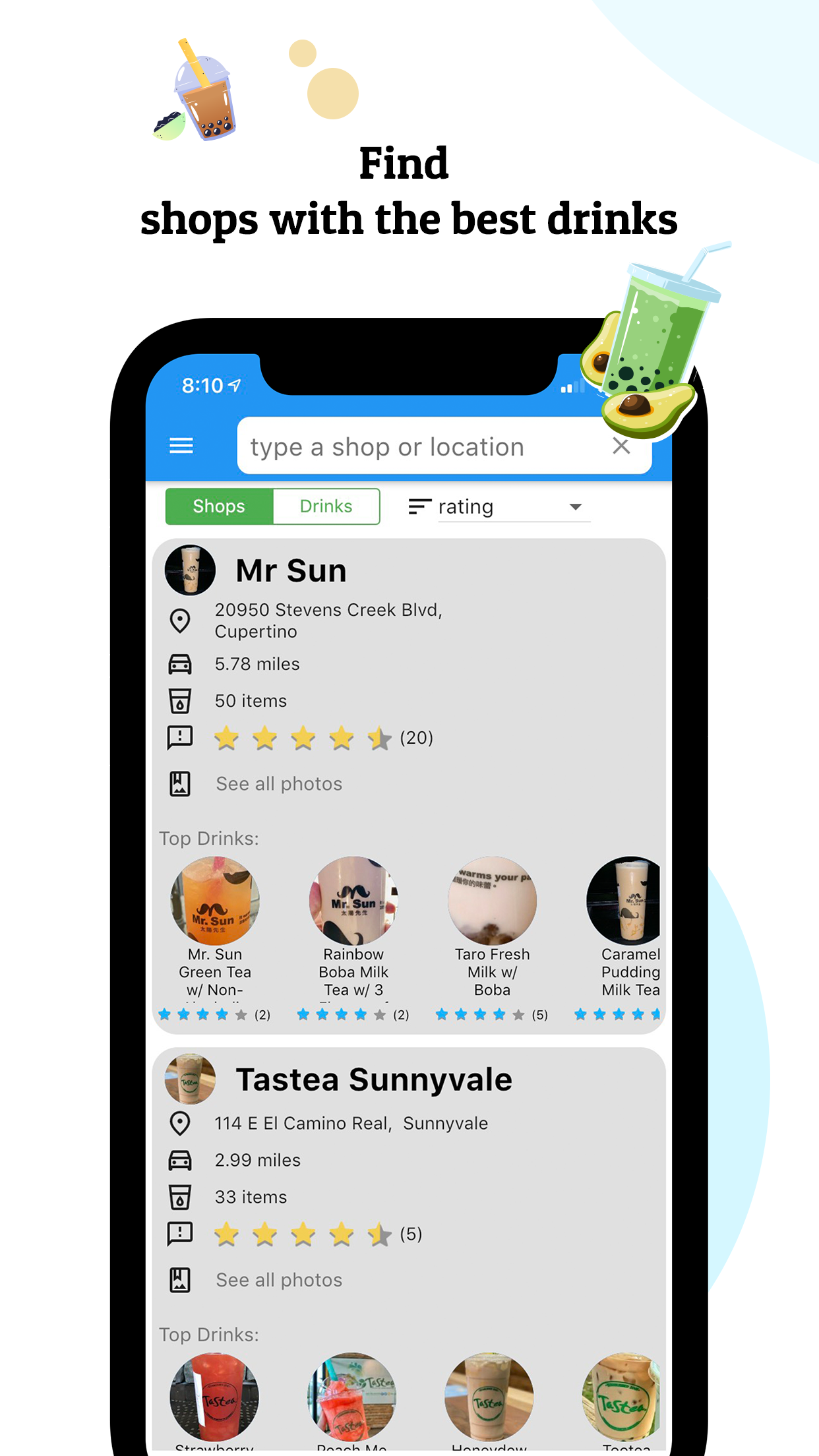 Bubble - App for finding and rating Boba | Product Hunt