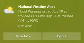NWS Alerts gallery image