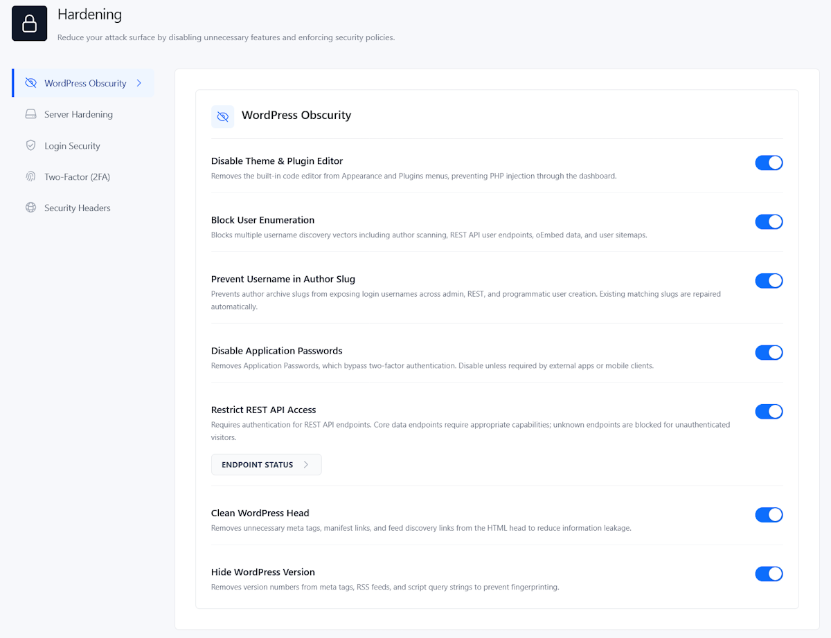 SiteFort – Modern WordPress Security gallery image