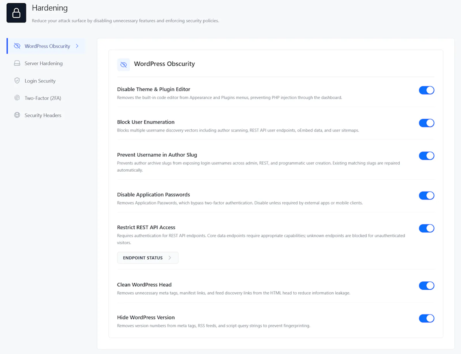 SiteFort – Modern WordPress Security screenshot 6