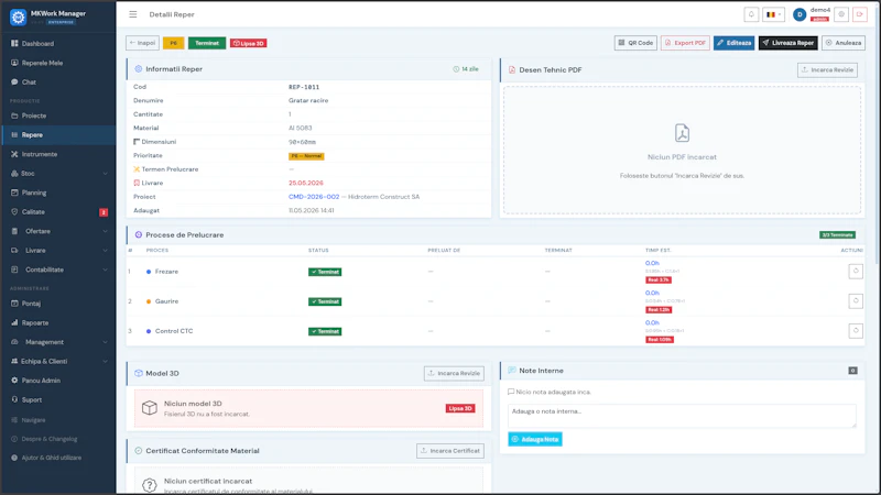 MKWork Manager screenshot 1