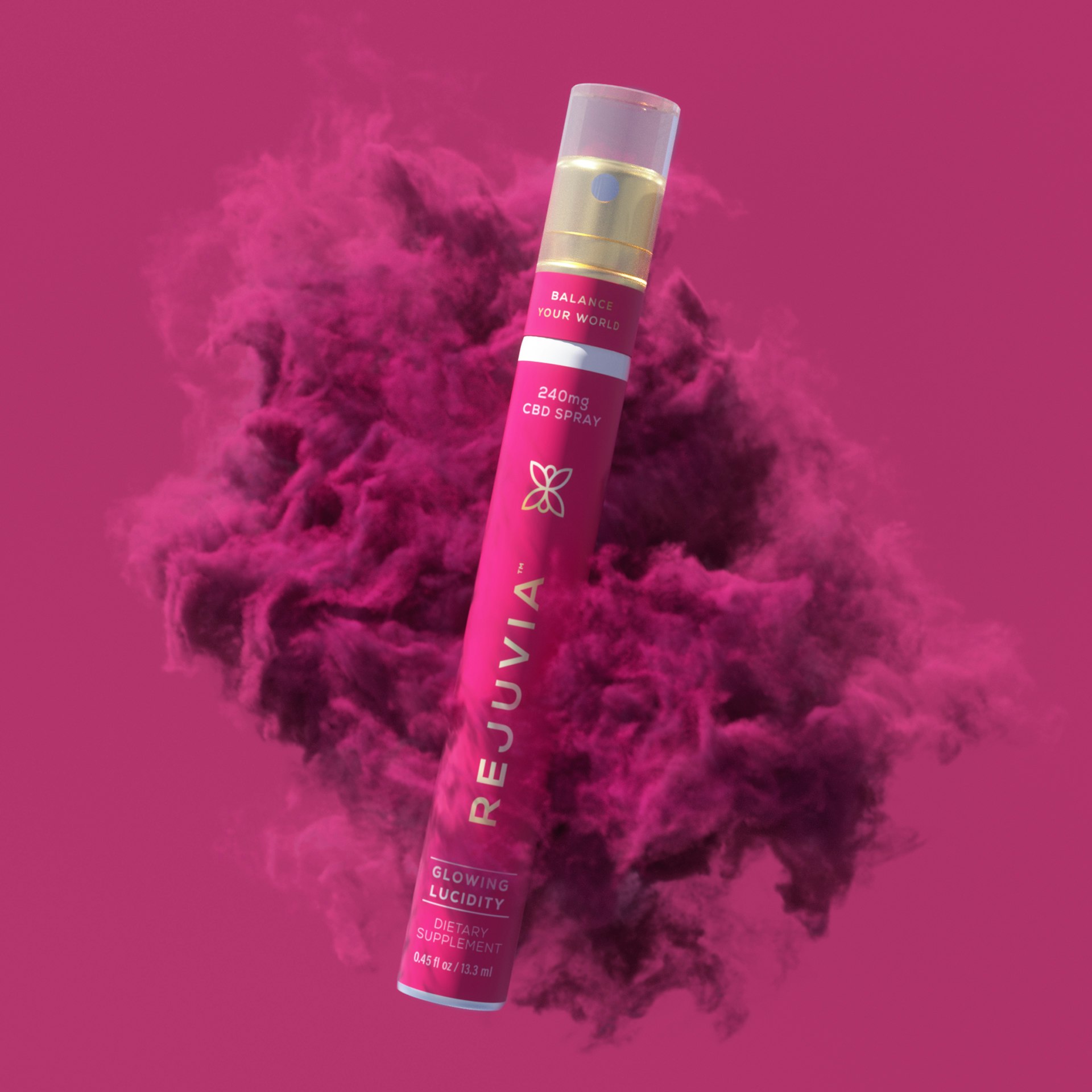 REJUVIA Glowing Lucidity CBD Focus Spray
