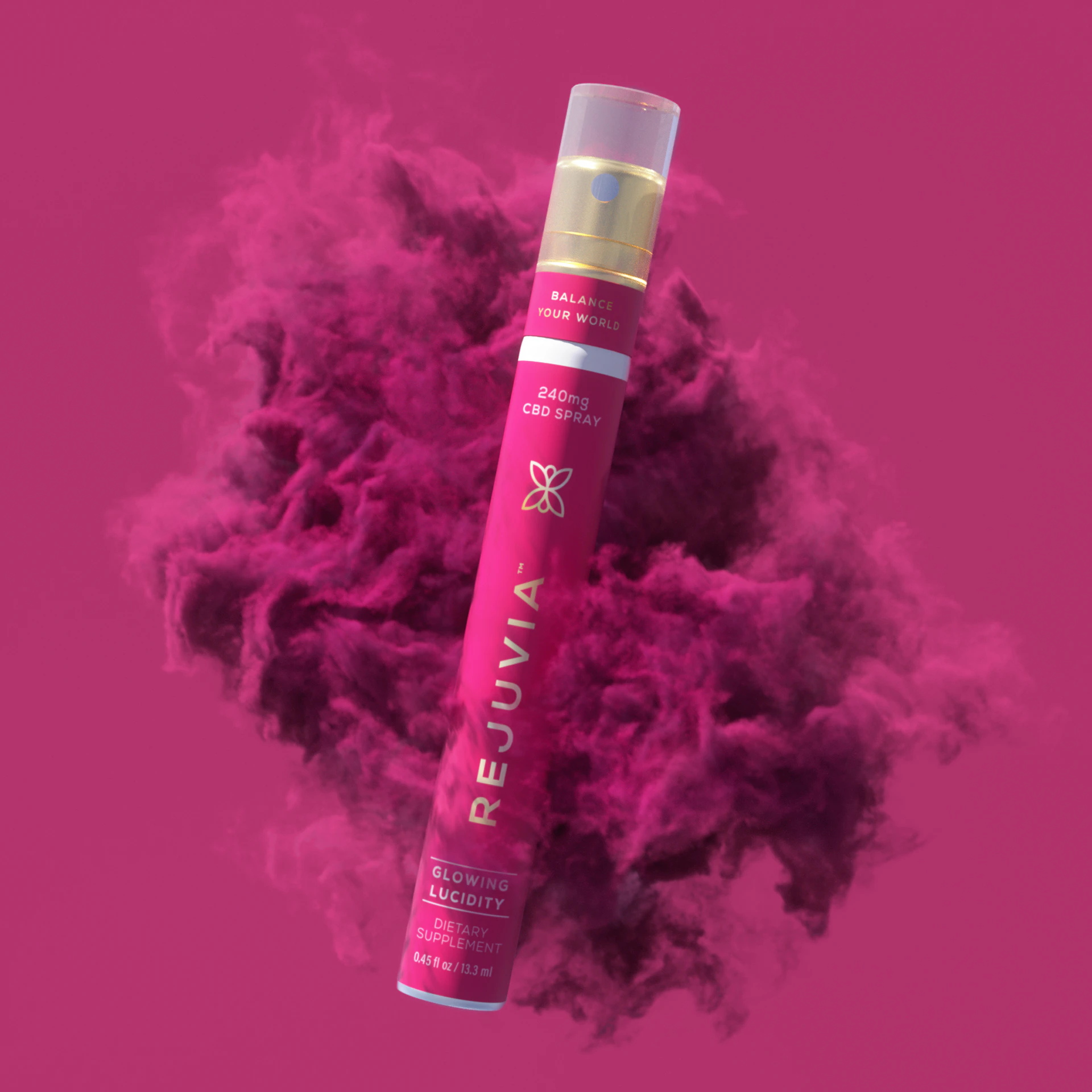 REJUVIA Glowing Lucidity CBD Focus Spray