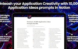 10,000+ Application Ideas Prompts media 2