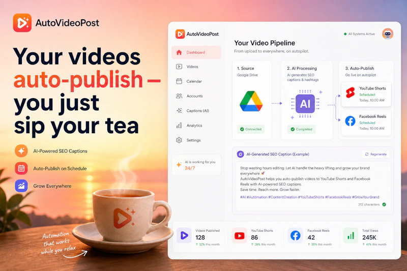 AutoVideoPost screenshot 2