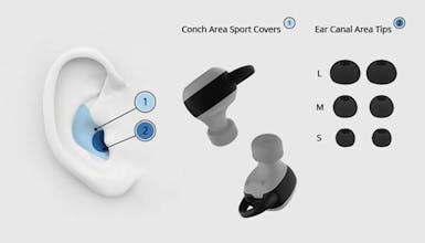 ARIA Waterproof Earbuds 🎵 💦 gallery image