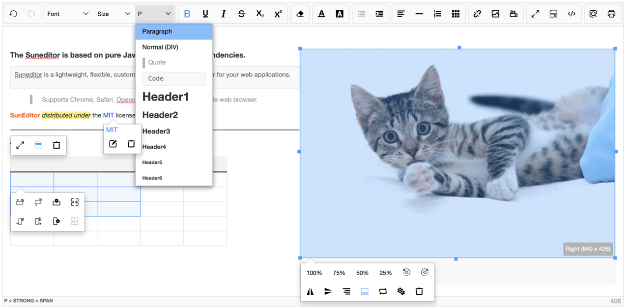 SunEditor gallery image