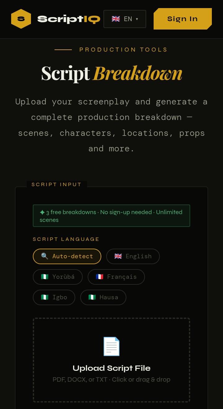 ScriptIQ gallery image
