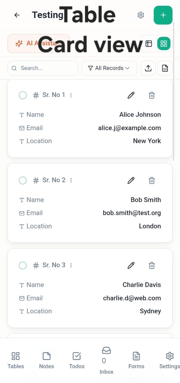APPIFYSheets AI - Screenshot 5 showing product features and functionality