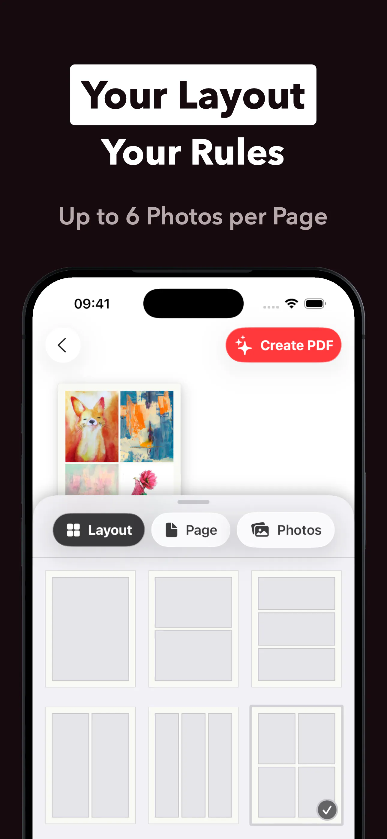 Free Photos to PDF App - TornadoPDF gallery image
