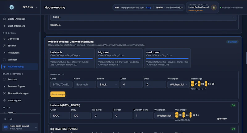 EXODUS Hotel Intelligence screenshot 3