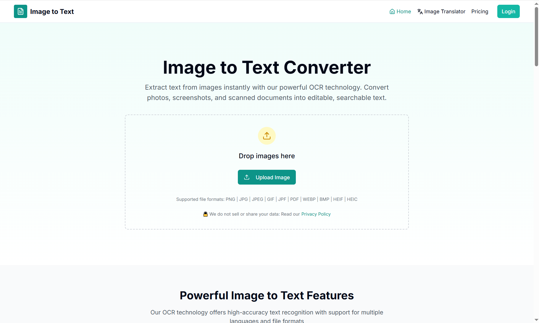 Image to Text Converter gallery image