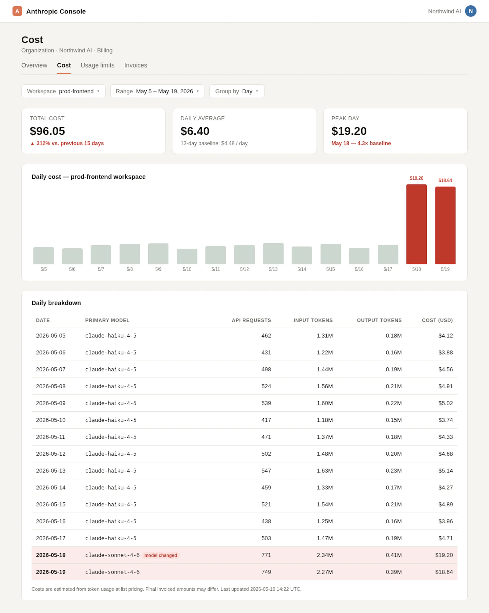 LLMTrace screenshot 2