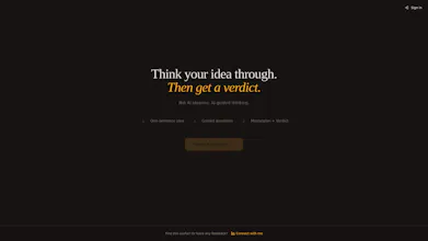 Thinking Partner to Validate Ideas gallery image