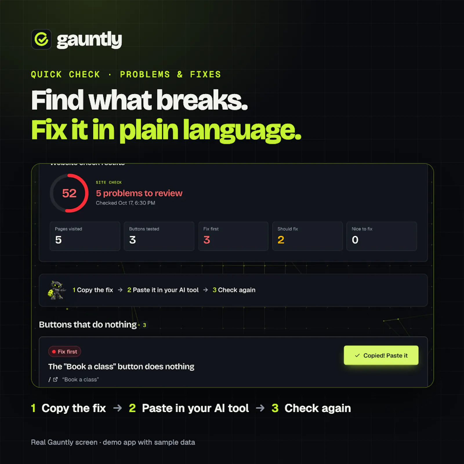 Gauntly screenshot 5